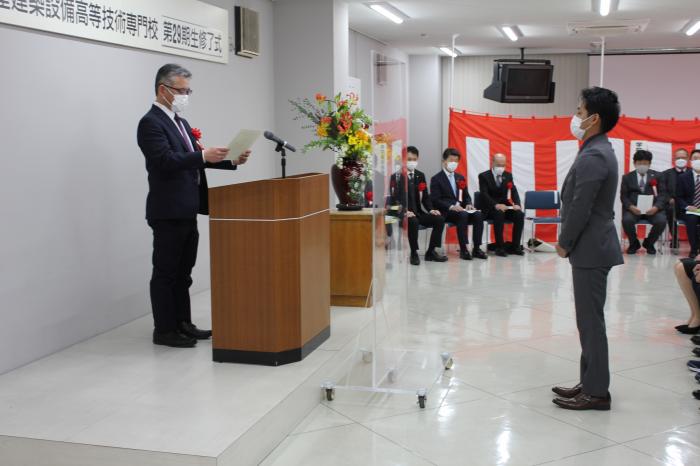 愛知県職業能力開発協会会長賞　　　　　　松下　哲也さん　（大洋工業㈱）