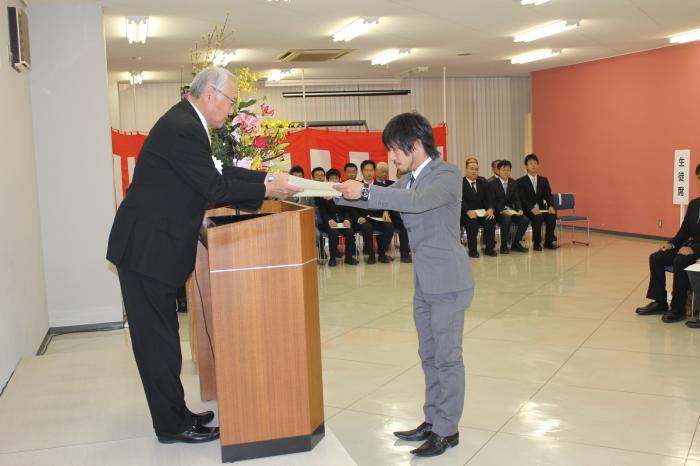 愛知県技能士会連合会長賞　谷口　良規　（㈲東春管工設備）