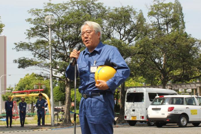 上下水道局　丹羽局長あいさつ