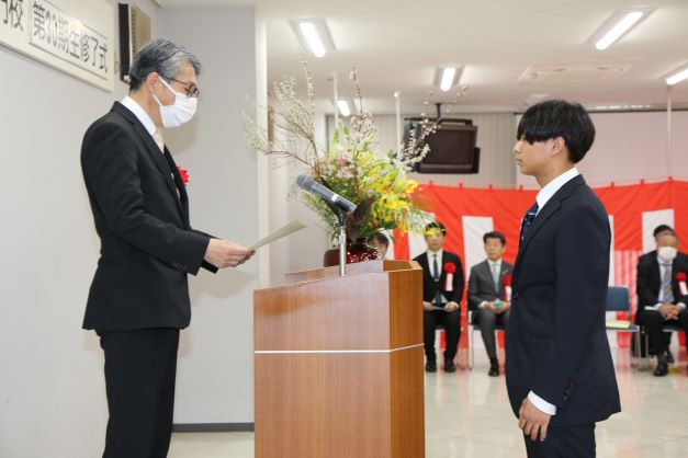 　　愛知県職業能力開発協会 会長賞　　　　　板倉 新之助さん（日新工業㈱）