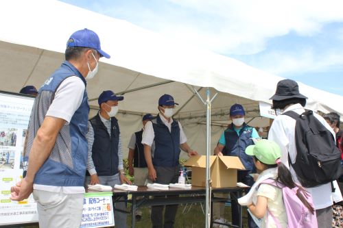 広報技能委員会（水フェスタにて）