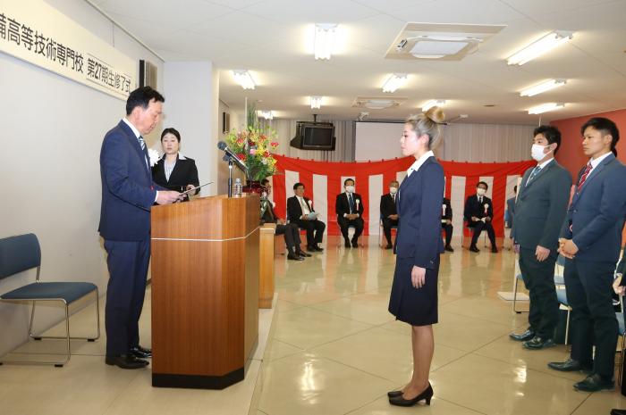 名古屋市上下水道局長賞　松瀬　史佳さん　（㈲早坂設備）