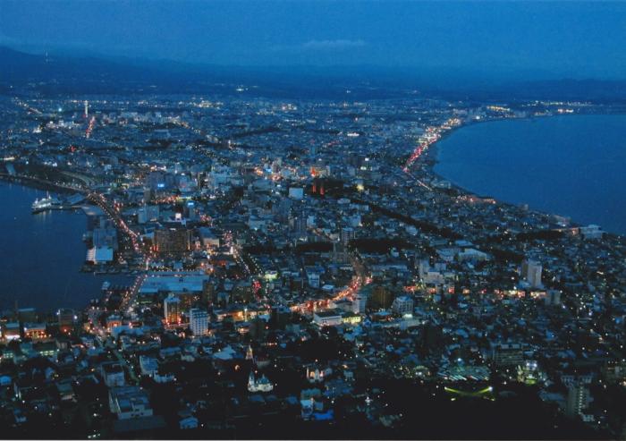 （函館山からの夜景）